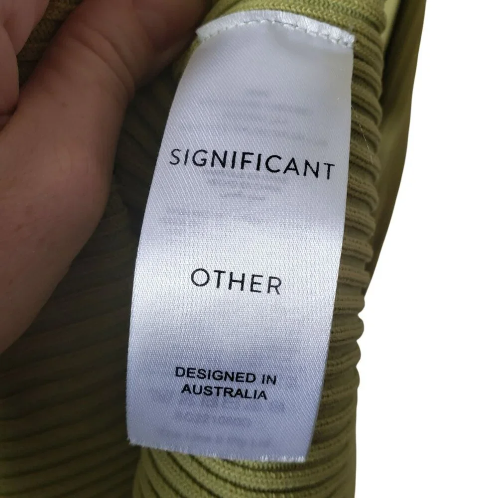 Significant Other Pistachio Green Knit Midi Dress Spring Revolve Australian - Picture 13 of 15